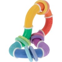 Inel gingival Nuby Twist&Rattle 6m+ (NV06029) imaginea #2 — magazin online Desire.md
