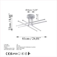 Люстра Opviq Exhaust-13663 фото №8 — интернет-магазин Desire.md