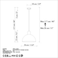 Люстра Opviq Kure 993 Light Blue фото №8 — интернет-магазин Desire.md