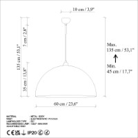 Люстра Opviq Kure 236 Mint фото №8 — интернет-магазин Desire.md