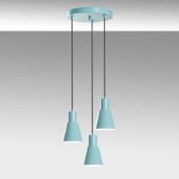 Люстра Opviq Konikkem 6357 3 Turquoise фото №5 — интернет-магазин Desire.md