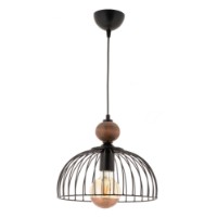 Люстра Opviq Dorris Wood Black Natural фото №2 — интернет-магазин Desire.md