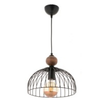 Люстра Opviq Dorris Wood Black Natural фото №3 — интернет-магазин Desire.md