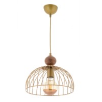 Lustră Opviq Dorris Wood Gold Natural imaginea #3 — magazin online Desire.md