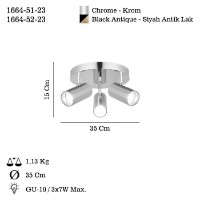 Люстра Opviq Oktano 52-23 фото №3 — интернет-магазин Desire.md