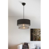 Люстра Opviq Echo Grey Black