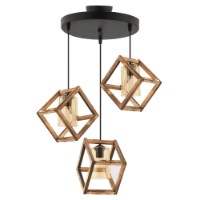 Люстра Opviq Cube Triple B Glass фото №2 — интернет-магазин Desire.md