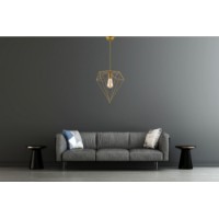Люстра Opviq Diamond Gold