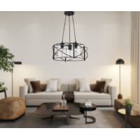 Люстра Opviq Dratkruh Glass Black Transparent