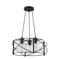 Люстра Opviq Dratkruh Glass Black Transparent фото №2 — интернет-магазин Desire.md