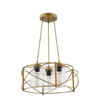 Люстра Opviq Dratkruh Glass Gold Transparent фото №2 — интернет-магазин Desire.md