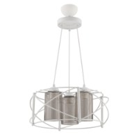 Люстра Opviq Dratkruh Glass White Grey фото №2 — интернет-магазин Desire.md