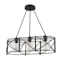 Люстра Opviq Dratrio Glass Black Transparent фото №2 — интернет-магазин Desire.md