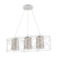 Люстра Opviq Dratrio Glass White Grey фото №2 — интернет-магазин Desire.md