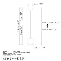 Люстра Opviq Orbit 15 16300 F фото №6 — интернет-магазин Desire.md