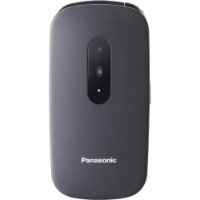 Telefon mobil Panasonic KX-TU446 2G Rubber Grey Clam Shell imaginea #2 — magazin online Desire.md