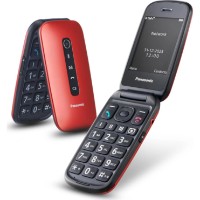 Telefon mobil Panasonic KX-TU550 4G Red Clam Shell