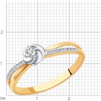 Inel SOLOVOV JEWELRY 1011444 s.18 1,57g imaginea #4 — magazin online Desire.md