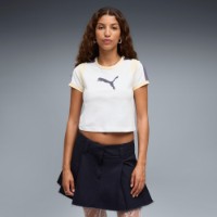 Tricou de dame Puma Graphic Ringer Baby Puma White, s.S imaginea #3 — magazin online Desire.md