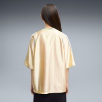 Женская футболка Puma Oversized Football Buttercream/Créme de Mint, s.XL фото №4 — интернет-магазин Desire.md