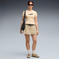 Tricou de dame Puma Puma Ess Elevated No.1 Logo Slim Buttercream, s.XL imaginea #5 — magazin online Desire.md