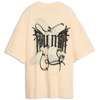 Женская футболка Puma Street Glam Bedazzled Graphic Buttercream, s.S фото №2 — интернет-магазин Desire.md