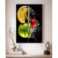 Pictură ArtShop Fruit Explosion in Water 40x60cm (PET166-L-L)