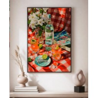 Картина ArtShop Picnic With Drinks 50x75cm (PET250-M-L)