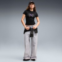 Tricou de dame Puma Street Glam Slim Graphic Puma Black, s.XL imaginea #5 — magazin online Desire.md
