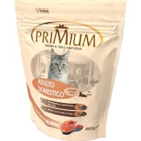 Hrană uscată pentru pisici Gheda Primium Sterilized Salmon 5x400g