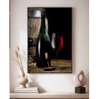 Картина ArtShop Red Wine In A Rustic Landscape 30x45cm (PET97-XL)