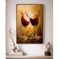 Картина ArtShop Red Wine in Golden Light 40x60cm (PET290-L)