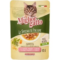 Hrană umedă pentru pisici Morando Miglior Gatto Pork, Potatoes & Carrots 24x100g
