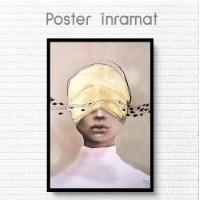 Pictură ArtShop A Gaze Veiled in Gold 30x45cm (PGL297-XL-L) imaginea #2 — magazin online Desire.md