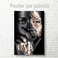 Картина ArtShop Intense Gaze in Golden Contrast 30x45cm (PGL237-XL-PL) фото №3 — интернет-магазин Desire.md