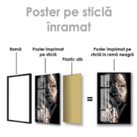Картина ArtShop Intense Gaze in Golden Contrast 40x60cm (PGL237-L) фото №2 — интернет-магазин Desire.md