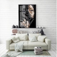 Картина ArtShop Intense Gaze in Golden Contrast 60x90cm (PGL237)