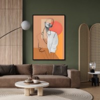 Картина ArtShop One Line Girl Art 30x45cm (PGL434-XL-L)