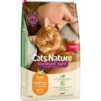 Hrană uscată pentru pisici Mera Cats Nature Sterilised Light Chicken 10kg (25845)