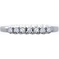 Inel din aur alb cu diamante Casa Bosco 1011771 1,56g s.16,5 imaginea #4 — magazin online Desire.md