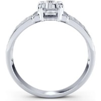 Inel din aur alb cu diamante Casa Bosco 1011803 2,16g s.19 imaginea #8 — magazin online Desire.md