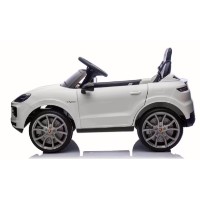 Mașinuța electrica KidsCar Porsche Cayenne White (8540138-2R) imaginea #5 — magazin online Desire.md