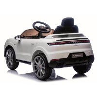 Mașinuța electrica KidsCar Porsche Cayenne White (8540138-2R) imaginea #6 — magazin online Desire.md
