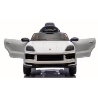 Mașinuța electrica KidsCar Porsche Cayenne White (8540138-2R) imaginea #10 — magazin online Desire.md
