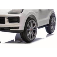 Mașinuța electrica KidsCar Porsche Cayenne White (8540138-2R) imaginea #3 — magazin online Desire.md