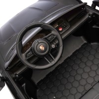 Mașinuța electrica KidsCar Porsche Taycan Black (8540139-2BR) imaginea #8 — magazin online Desire.md