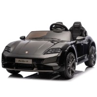 Mașinuța electrica KidsCar Porsche Taycan Black (8540139-2BR)