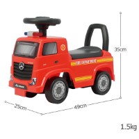 Tolocar KidsCar Mercedes-Benz Actros Red (9010144) imaginea #3 — magazin online Desire.md