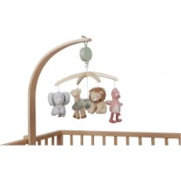 Carusel pentru pătuc Little Dutch Safari Friends (LD8300) imaginea #6 — magazin online Desire.md