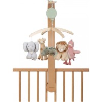 Carusel pentru pătuc Little Dutch Safari Friends (LD8300)